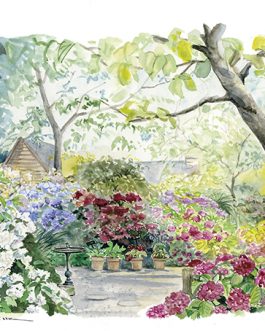 "Le Petit jardin d'hortensias" A4