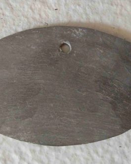 Etiquette Ardoise "Ovale 12 cm"